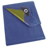 Perel Abdeckplane 4 x 6 m Blau