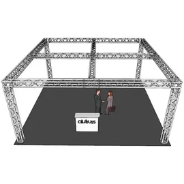 Alutruss QUADLOCK 6082 Quadrat 7,71x7,71x3,5m