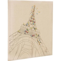 Kayoom Ölbild »Trip To Paris«, 80cm x 80cm, beige