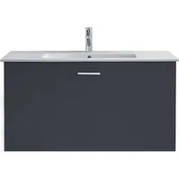 Duravit XBase Waschtisch-Unterschrank XB603104949 80x44x47,5cm, graphit matt, 1 Auszug,