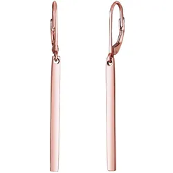 Elli Basic Hänger Geo Look Trend Blogger 925 Silber Ohrringe   Damen 
