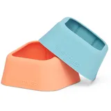 Time Timer Gehäuse für Time Timer Home MOD - 60 Minuten Visueller Timer Home Edition für Kinder – Homeschooling, Timer für Schultisch, Bürotisch und Meetings mit lautlosem Betrieb - 2er Pack (Orange & Blau)