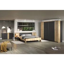 INOSIGN Einlegeboden 3er Set 83 x 46 x 2 cm Anthrazit