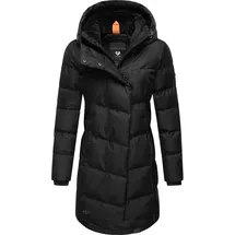 Ragwear Wintermantel "Pavla", Damen, Gr. XS (34), grau (stein), Außenmaterial: 100% Polyester, Innenfutter: 100% Polyester, Wattierung: 100% Polyester, figurbetont ca.