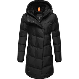 Ragwear Wintermantel "Pavla", Damen, Gr. XS (34), grau (stein), Außenmaterial: 100% Polyester, Innenfutter: 100% Polyester, Wattierung: 100% Polyester, figurbetont ca.