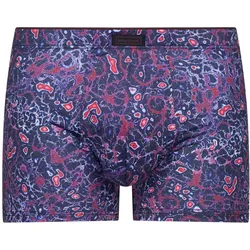 bruno banani Herren Boxershort - Microscope, Unterwäsche, Unterhose, Muster Schwarz/Blau/Rot M