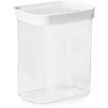 Emsa Optima rechteckig transparent/weiß 1,6 l