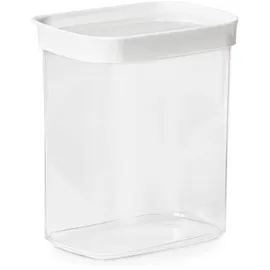 Emsa Optima rechteckig transparent/weiß 1,6 l