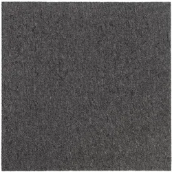 Teppichfliese ASTRA - Anthrazit - 50x50 cm