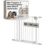 Sämann Türschutzgitter 121-131 cm Weiß