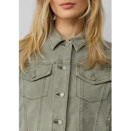 s.Oliver Elastische Jeansjacke mit seitlichen Eingrifftaschen - 46