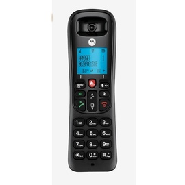 Motorola CD4001, DECT-Telefon Anrufer-Identifikation Schwarz