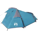 vidaXL Tunnelzelt 2 Personen Blau