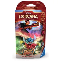 Disney Lorcana: Reign of Jafar - Single-Player Deck Ruby and Steel (Englisch)