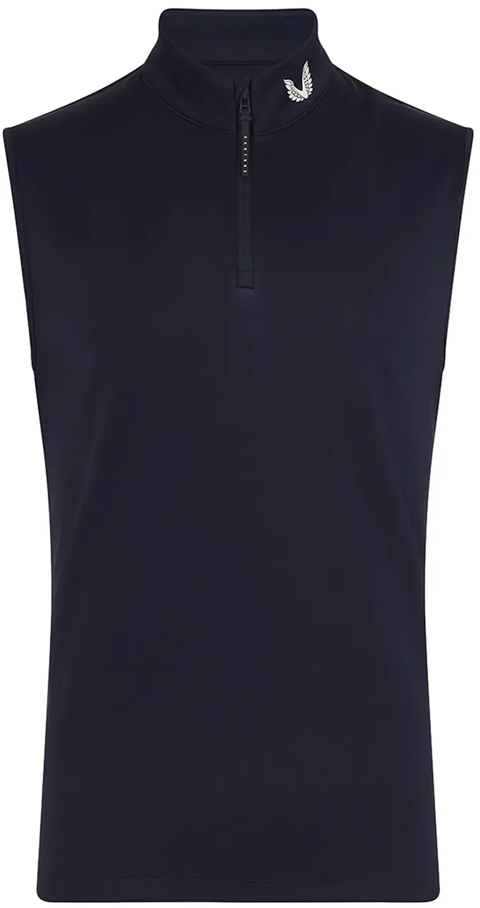 Castore Weste Club Classic 1/2 Zip, navy
