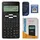 DynaTech Sharp EL-W531 TG WH weiß - SET Rechner inklusive CalcCase Schutztasche in Jeans Optik + Arbeitsbuch: Im Fokus II und 60 Monate Garantieverlängerung