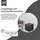 Best For Home Sitzhocker Kunstleder 40 x 41 x 40 cm Grau