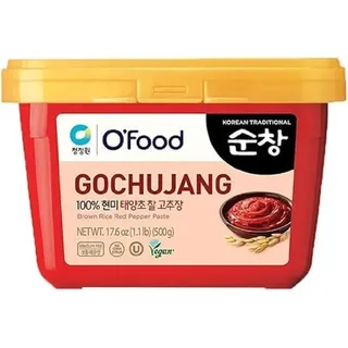 Chung Jung One O'FOOD - Gochujang Scharfe Rote Pfefferpaste, (1 X 500 GR)