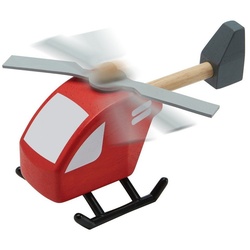 Plantoys Spielzeug-Hubschrauber Helicopter rot