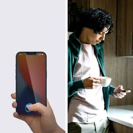 SPIGEN EZ FIT Gehärtetes Glas Displayschutzfolie Mit Montagerahmen Apple iPhone 13 Mini