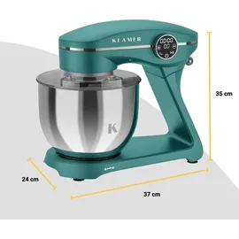 Klamer Knetmaschine 1800W Grün
