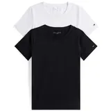 Tommy Hilfiger Regular Fit T-Shirt im 2er-Pack, Black, XL