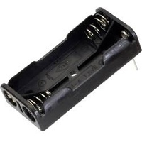 TRU COMPONENTS BH-421-3P Batteriehalter 2x Micro (AAA) Kontaktpole