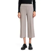 Cartoon Damen Culotte mit Bügelfalte Black/Camel,42 - 42