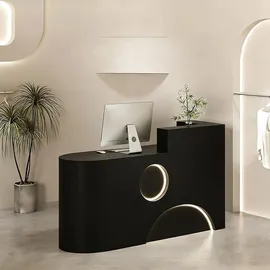 360Home Ladentheke Empfangstheke Empfangstisch Rechts 100*50cm