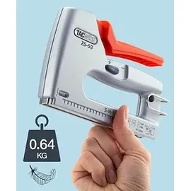 tacwisetm Handtacker/-nagler Z-CT Heavy Duty silber / orange, 1 St.