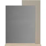 Home Affaire Garderobenspiegel Luminara 65 x 84 cm Beige