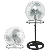 RAVANSON WT-7046 45 cm Bodenventilator Schwarz