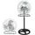RAVANSON WT-7046 45 cm Bodenventilator Schwarz