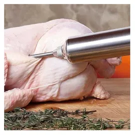 Klausberg Bratenspritze Stahlspritze Fleisch Marinieren Pökeln Spritze 60ml KLAUSBERG KB-7842