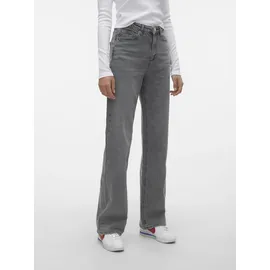 Vero Moda Tessa Wide Ra206 Hochtaillierte Jeans Medium Grey Denim 30 32