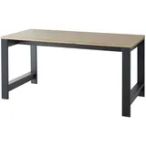 Innostyle Schreibtisch Jasmin Graphit / Artisan Eiche
