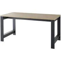 Innostyle Schreibtisch Jasmin Graphit / Artisan Eiche