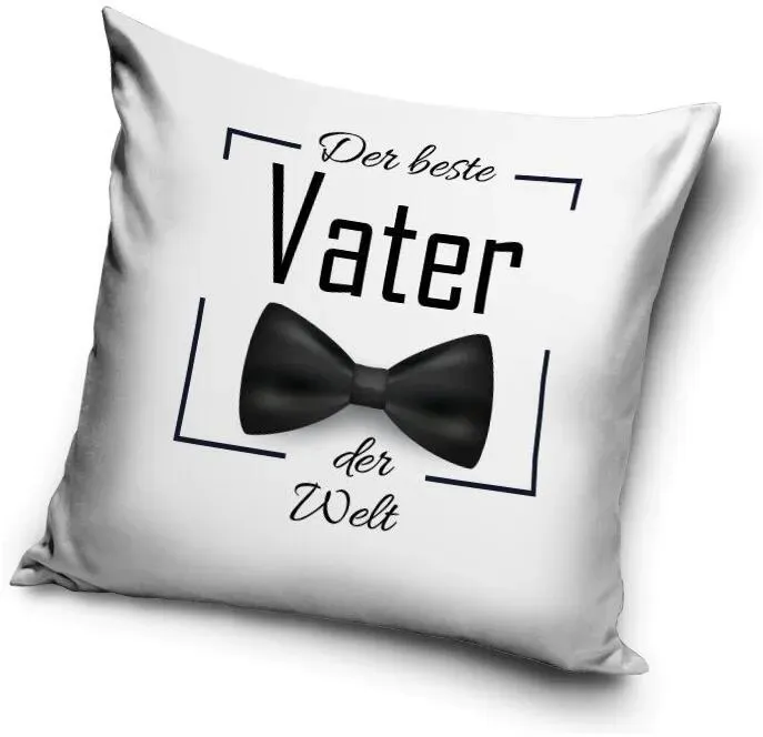 Kissenbezug Polyester 40 x 40 cm "Der beste Vater"