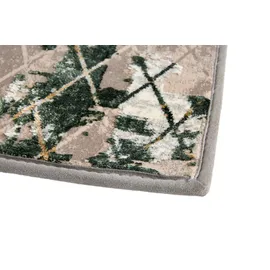 Schöner Wohnen Teppich "Vision 241", grün (dunkelgrün), B:160cm H:7mm L:230cm, Kunstfaser, Viskose, SCHÖNER WOHNEN-KOLLEKTION, Teppiche, Teppich, Viskoseteppich mit Glanz, Wohnzimmer