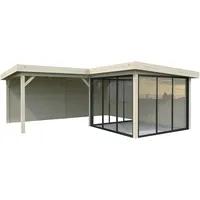 Palmako Gartenhaus Lenna 5,88 x 5,88 m Transparent