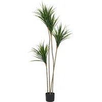 Beliani Kunstpflanze Dracaena Draco 165 cm) Grün