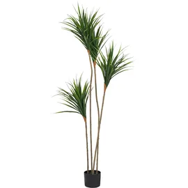 Beliani Kunstpflanze Dracaena Draco 165 cm) Grün