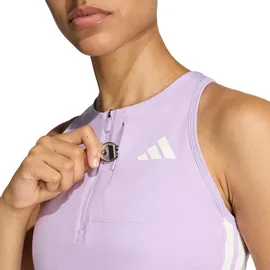 adidas Running Gel Pocket Crop Sport-top Powder Plum L