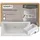 Schulte Onda Badewanne 75 x 170 cm (Komplett-Set)