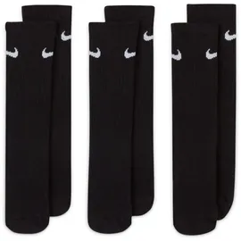 Nike Everyday Cushioned Crew-Trainingssocken Black/White 38-42