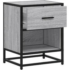 vidaXL Nachtschrank Grau Sonoma 40 x 31 x 50 cm Grau