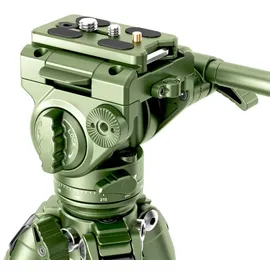 Sirui SP004+G5X Alu Stativ mit Videoneiger Arca Swiss matt Grün