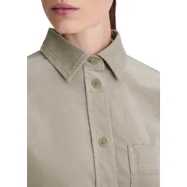 Marc O'Polo Hemdjacke MARC O'POLO "aus Organic Cotton Stretch", Damen, Gr. 36, chalky mauve, Obermaterial: 98% Baumwolle, 2% Elasthan, unifarben, loose fit, Manschette, Jacken