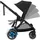 Cybex e-Gazelle S Moon Black (Black Frame), Schwarz