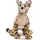 Uni Toys Uni-Toys - Savannah-Katze, liegend - 60 cm (Länge) - Plüsch-Serval - Plüschtier, Kuscheltier